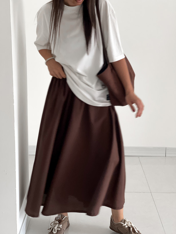 دامن Lara قهوه ای
